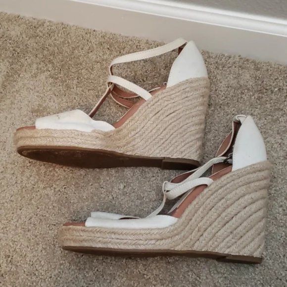 Lucky Brand 'Larissa' wedge Espadrilles / Sandals - Picture 6 of 8